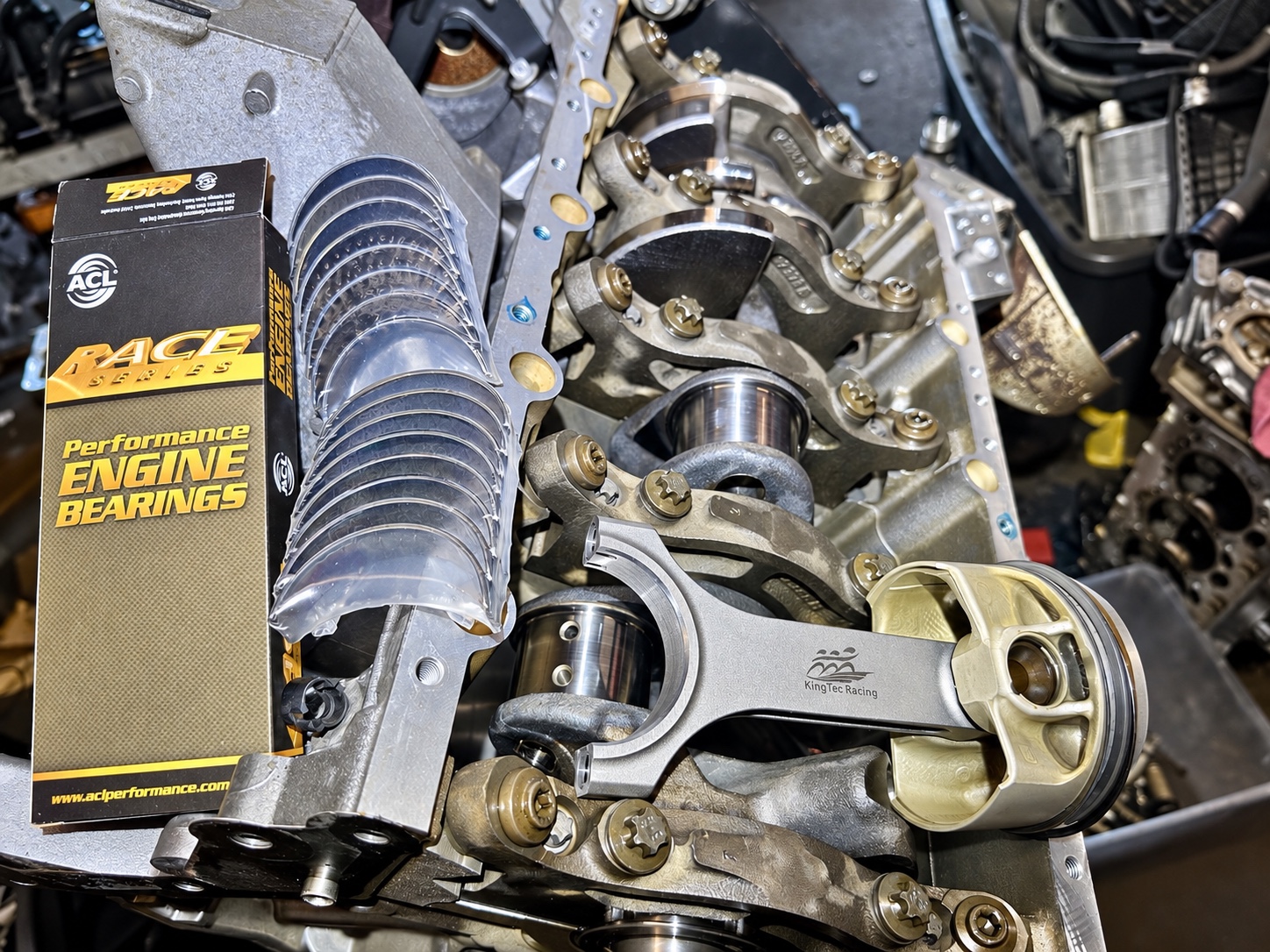 Performance engine bearings