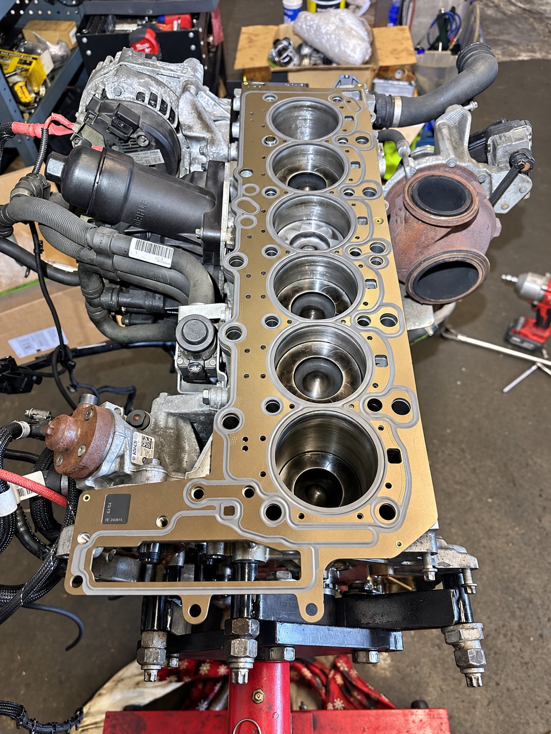 Diesel engine rebuild