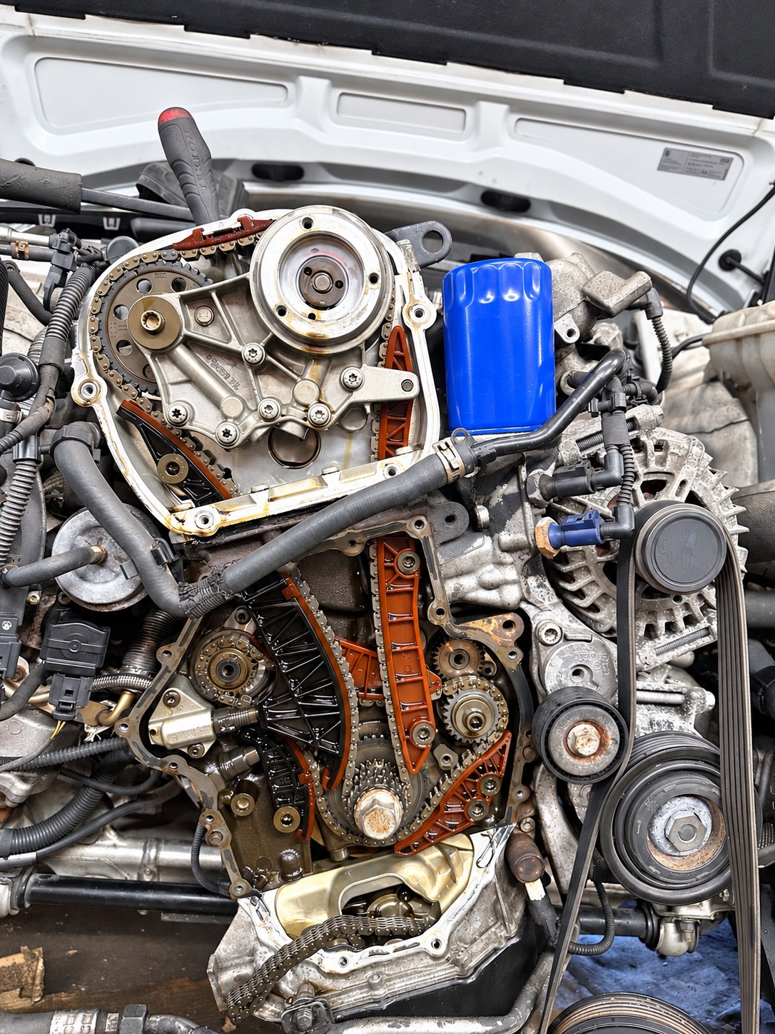 Audi A4 timing chain repair