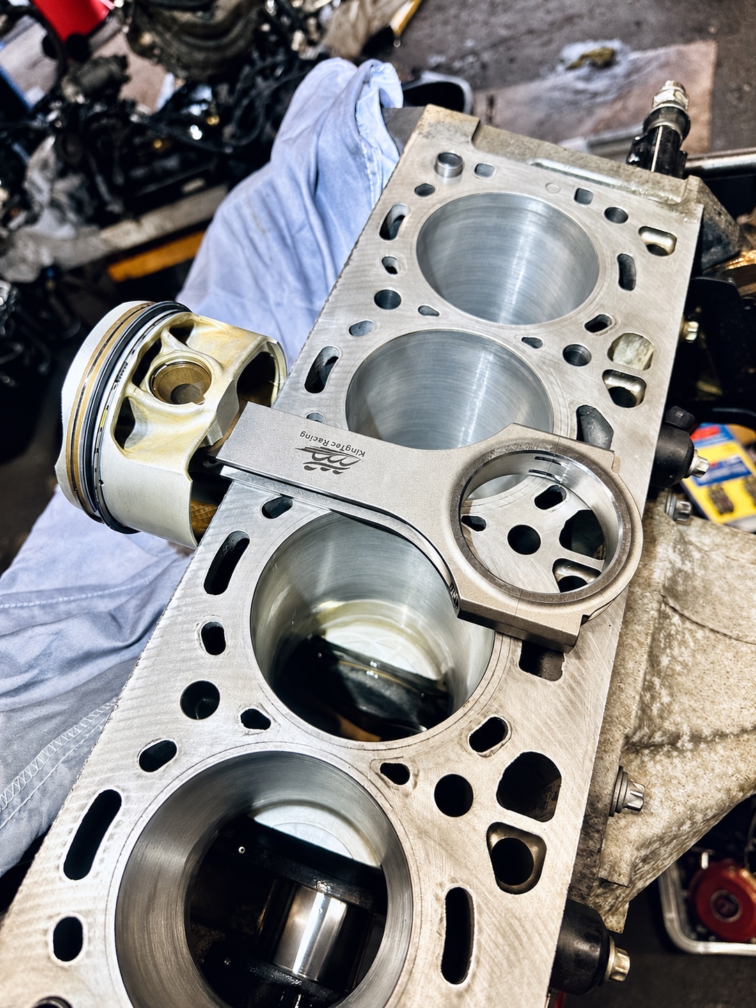 Piston and internal engine rebuild